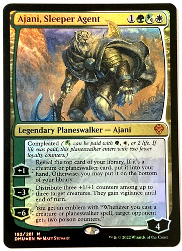 Mtg ajani sleeper agent - mtg, ajani,
