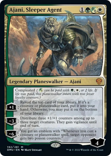 Mtg foil ajani - ajani,, sleeper