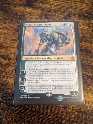 Ajani sleeper agent dominaria - agent,